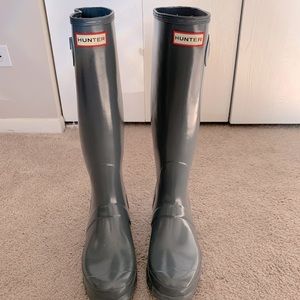 Grey Hunter Boots